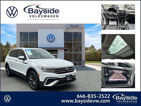 Certified 2022 Volkswagen Tiguan SE w/ Panoramic Sunroof Package image 1