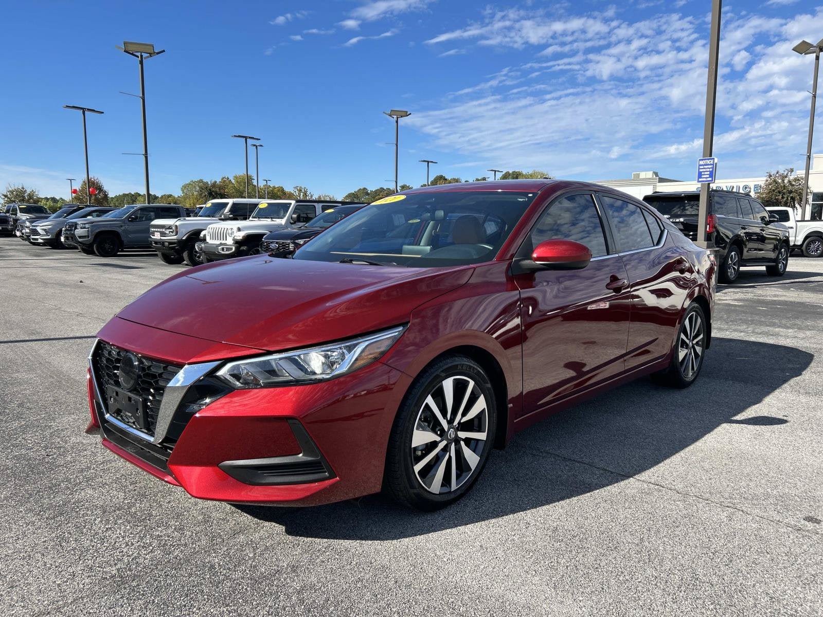 Used 2021 Nissan Sentra SV w/ SV Premium Package FWD image 9