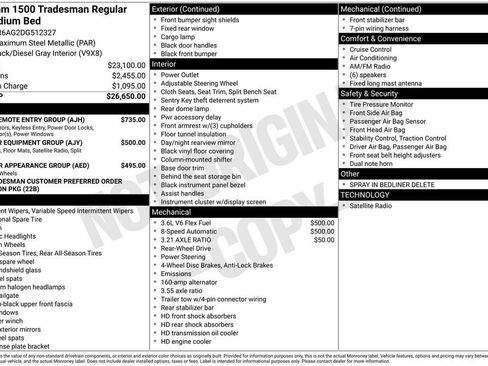 Used 2013 RAM 1500 Tradesman w/ PWR & Remote Entry Group RWD image 32