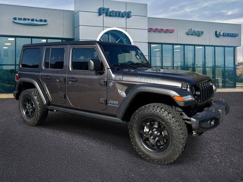 Used 2025 Jeep Wrangler Unlimited Sport S 4xe AWD/4WD image 1