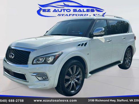 Used 2017 INFINITI QX80 Signature Edition w/ All Season Package AWD/4WD image 1
