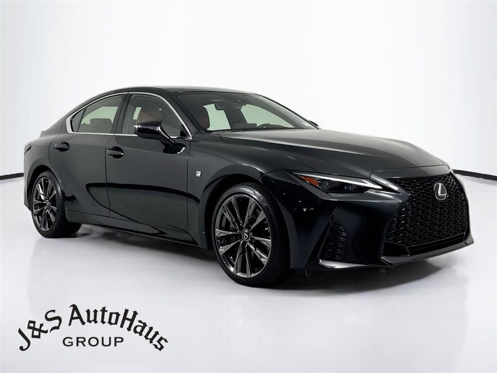 Used 2022 Lexus IS 350 F Sport w/ Memory Package AWD/4WD image 1