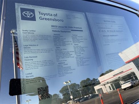 Used 2023 Lexus RX 350h image 38
