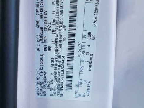 Used 2018 Ford Escape Titanium w/ Ford Safe & Smart Package AWD/4WD image 42