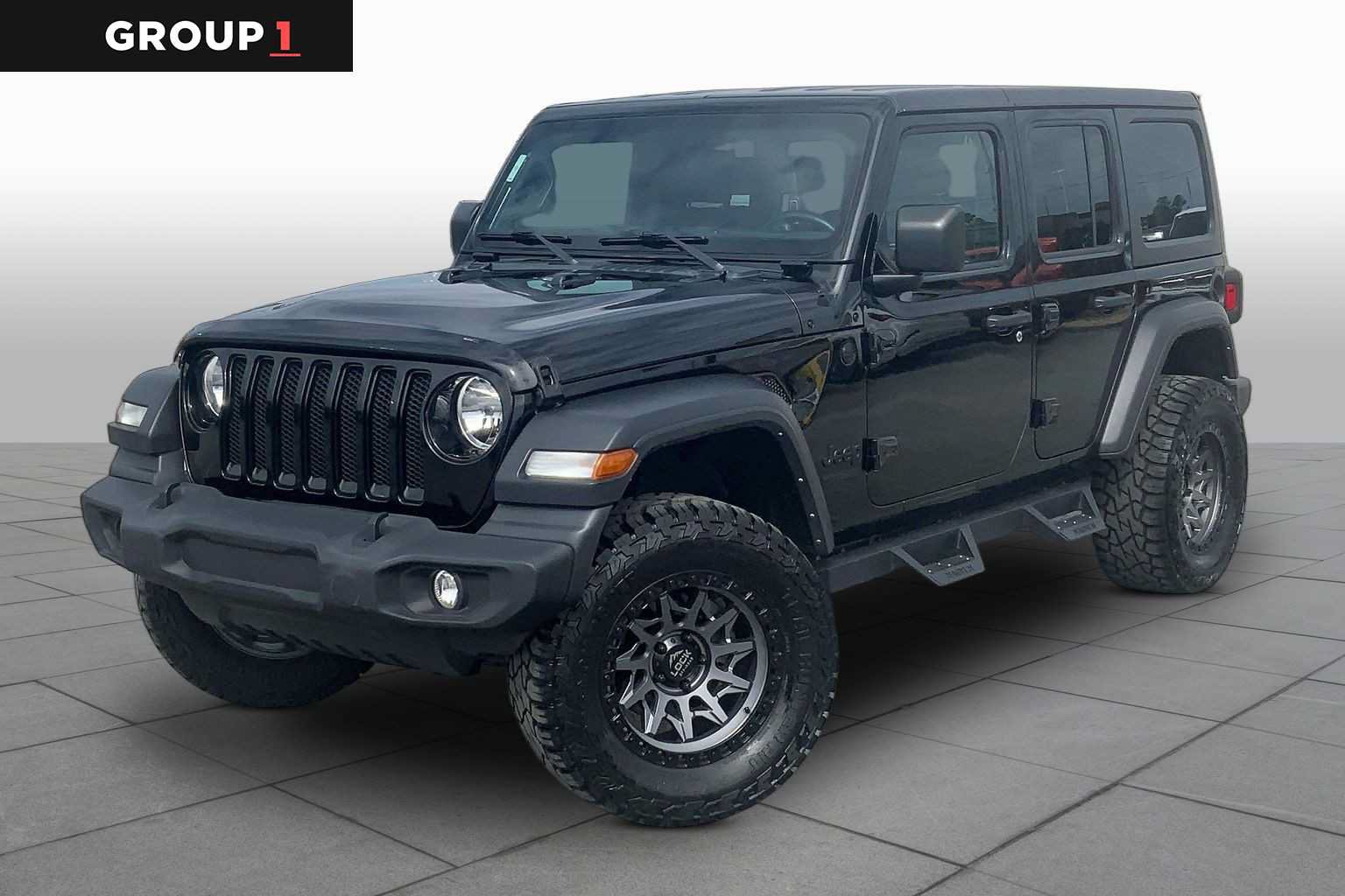 Used 2021 Jeep Wrangler Unlimited Sport AWD/4WD image 1