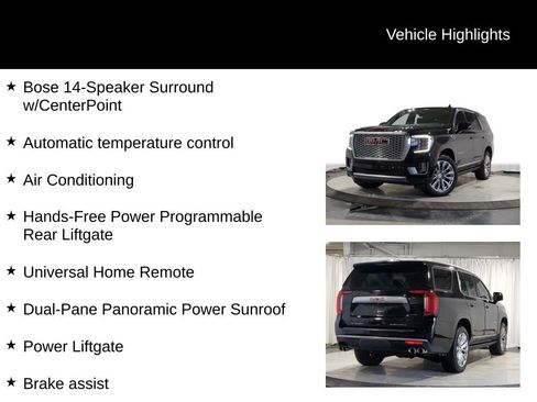 Used 2024 GMC Yukon Denali w/ Max Trailering Package image 32