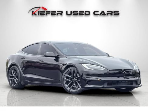 Used 2021 Tesla Model S Plaid AWD/4WD image 2