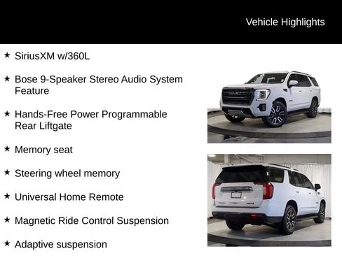 Used 2023 GMC Yukon AT4 w/ Technology Package image 32