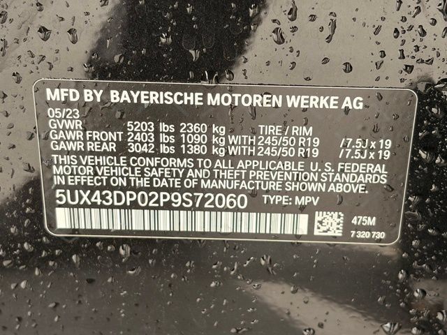 Used 2023 BMW X3 sDrive30i w/ Convenience Package RWD image 19