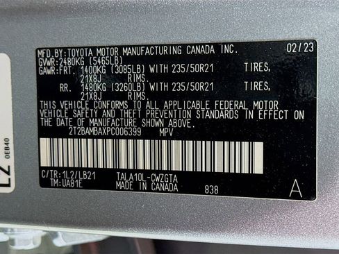 Certified 2023 Lexus RX 350 Premium Plus w/ Accessory Package (Z1) FWD image 34
