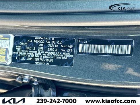 New 2025 Kia K4 LXS image 39