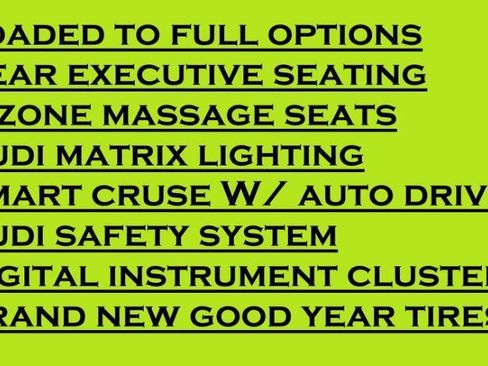 Used 2023 Audi A8 L 3.0T w/ Executive Package w/ Luxury Package AWD/4WD image 3