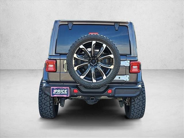Used 2021 Jeep Wrangler Unlimited Sahara AWD/4WD image 7