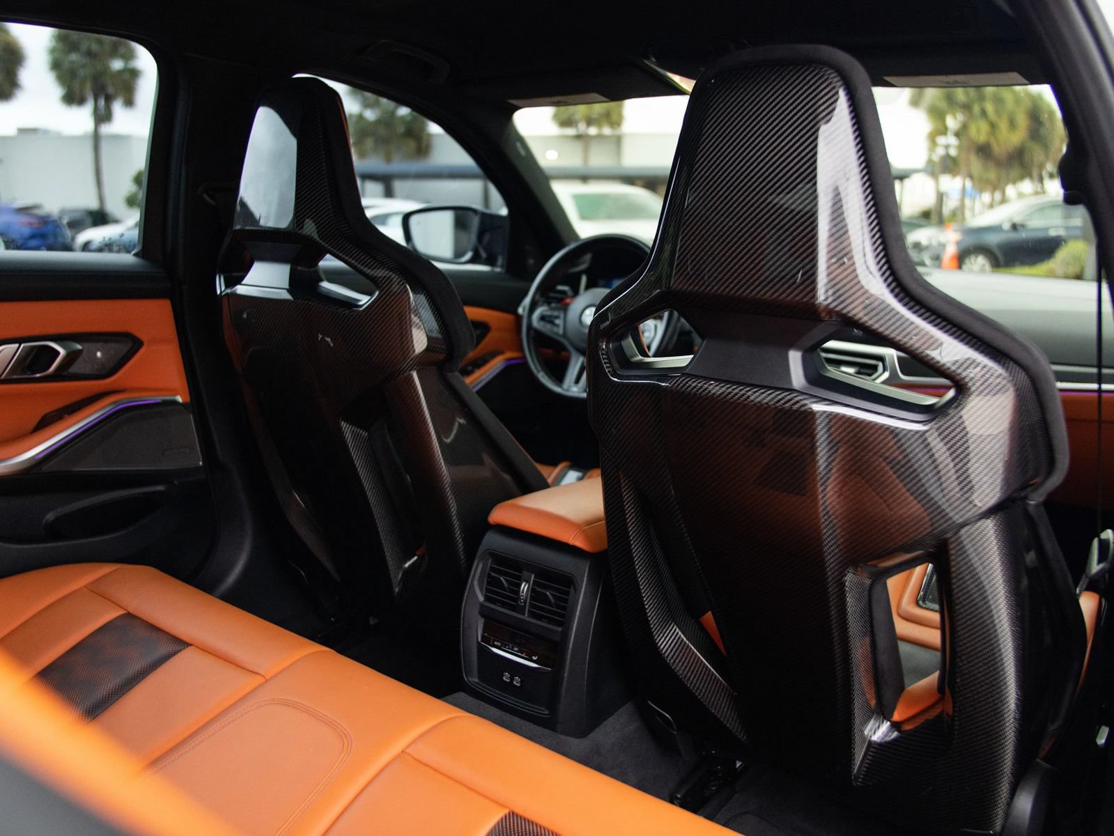 Used 2021 BMW M3 Competition w/ M Carbon Exterior Package RWD image 35