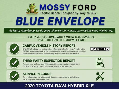 Used 2020 Toyota RAV4 XLE w/ Carpet Mat Package AWD/4WD image 2