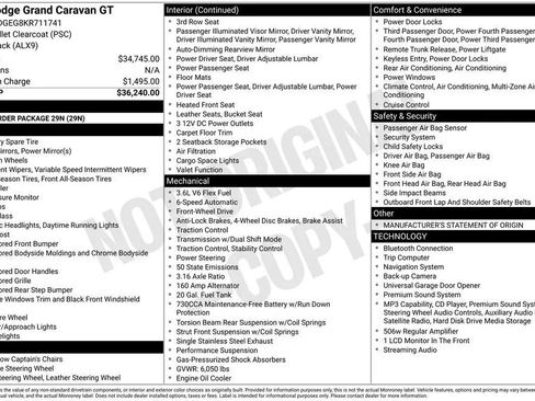 Used 2019 Dodge Grand Caravan GT FWD image 2
