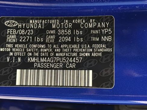 Used 2023 Hyundai Elantra SEL w/ Preferred Accessory Package FWD image 28