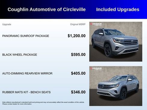 Used 2023 Volkswagen Atlas SE w/ Panoramic Sunroof Package AWD/4WD image 3