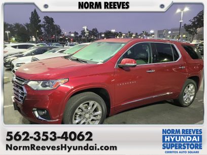 Used 2021 Chevrolet Traverse High Country