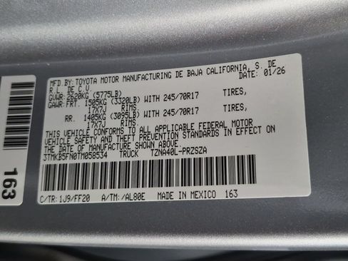 Used 2026 Toyota Tacoma SR5 RWD image 23