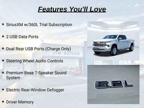 Used 2025 Chevrolet Silverado 1500 LTZ AWD/4WD image 27