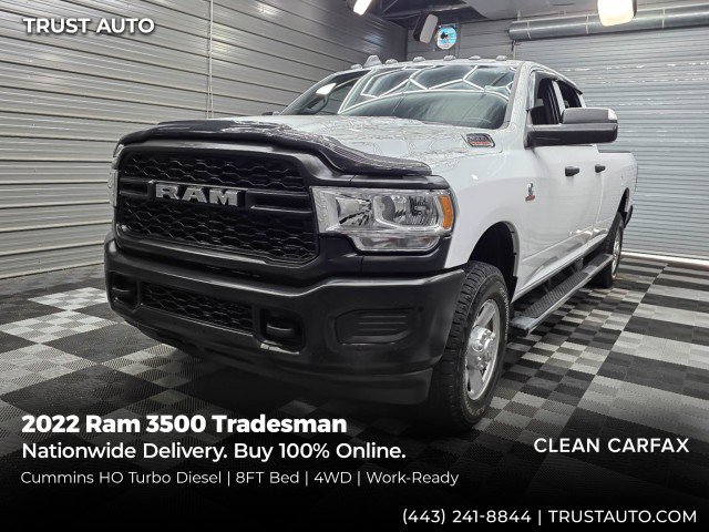 Used 2022 RAM 3500 Tradesman w/ Bed Utility Group AWD/4WD image 1