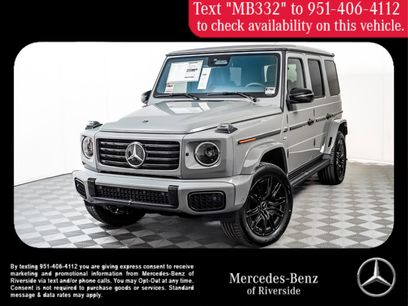 New 2025 Mercedes-Benz G 580 w/ EQ Technology