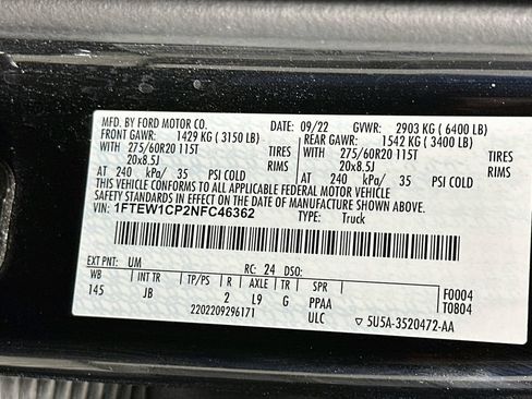 Used 2022 Ford F150 XL w/ STX Black Appearance Package RWD image 37
