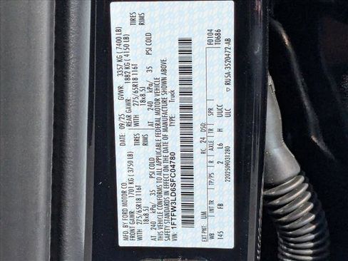 New 2025 Ford F150 XLT w/ Equipment Group 302A MID image 17