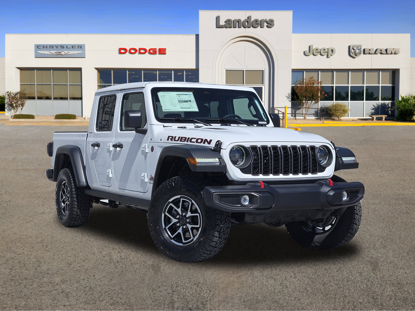 New 2026 Jeep Gladiator Rubicon w/ Steel Power Dome Hood Package AWD/4WD image 1