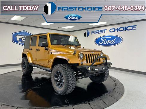 Used 2014 Jeep Wrangler Unlimited Sahara AWD/4WD image 1