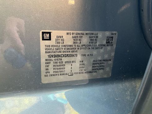 Used 2016 Chevrolet Tahoe LT w/ Luxury Package image 18