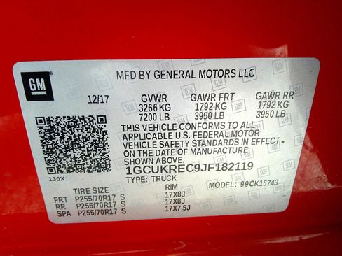 Used 2018 Chevrolet Silverado 1500 LT w/ All Star Edition image 50