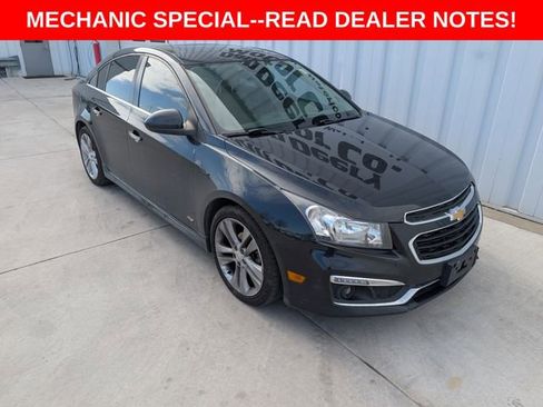 Used 2015 Chevrolet Cruze LTZ w/ Sun, Sound and Sport Package FWD image 7