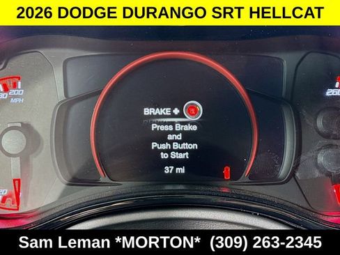 New 2026 Dodge Durango SRT Hellcat w/ Trailer Tow Group IV AWD/4WD image 12