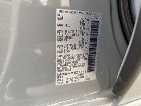 Used 2026 Nissan Frontier PRO-4X AWD/4WD image 29
