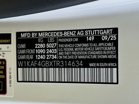 New 2026 Mercedes-Benz C 300 Sedan image 30