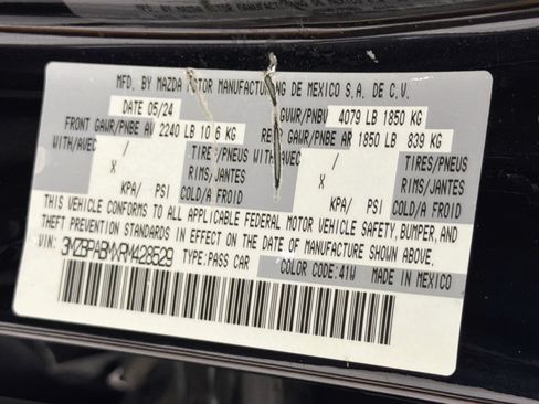 Used 2024 MAZDA MAZDA3 s FWD image 12