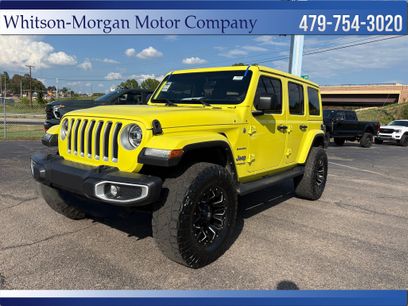 Used 2022 Jeep Wrangler Unlimited Sahara w/ LED Lighting Group