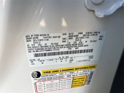 Used 2021 Lincoln Navigator L Black Label w/ Cargo Convenience Package image 11