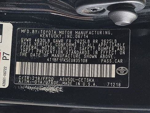 Used 2014 Toyota Camry SE FWD image 23