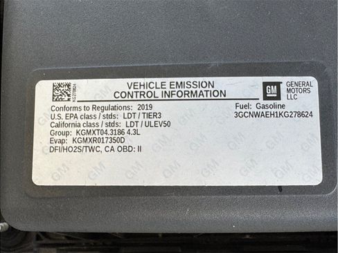 Used 2019 Chevrolet Silverado 1500 W/T w/ WT Convenience Package RWD image 19