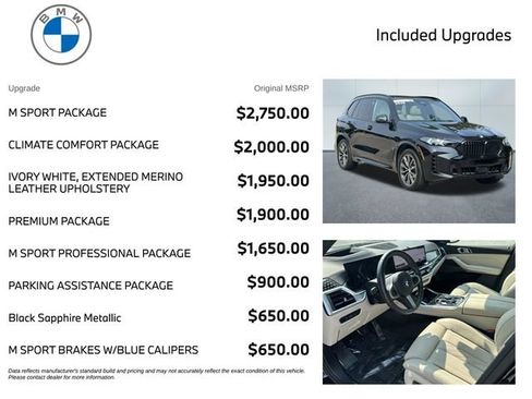 Used 2025 BMW X5 xDrive40i w/ M Sport Package AWD/4WD image 3