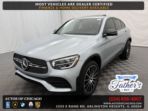 Used 2021 Mercedes-Benz GLC 300 4MATIC Coupe image 1