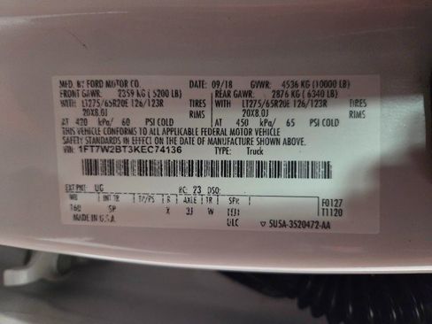 Used 2019 Ford F250 King Ranch w/ King Ranch Ultimate Package image 99