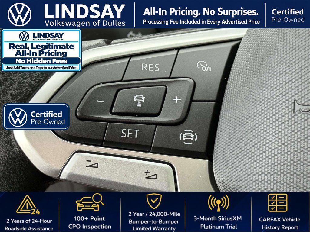 Certified 2023 Volkswagen Atlas SE w/ Panoramic Sunroof Package AWD/4WD image 24