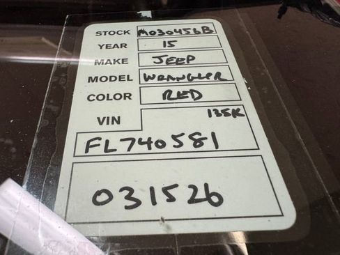 Used 2015 Jeep Wrangler Sport w/ Quick Order Package 24S image 22