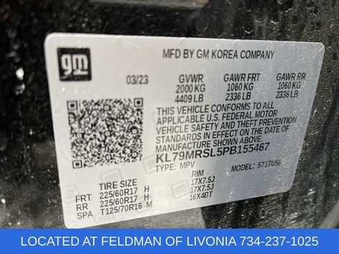 Used 2023 Chevrolet TrailBlazer LT w/ Convenience Package image 32