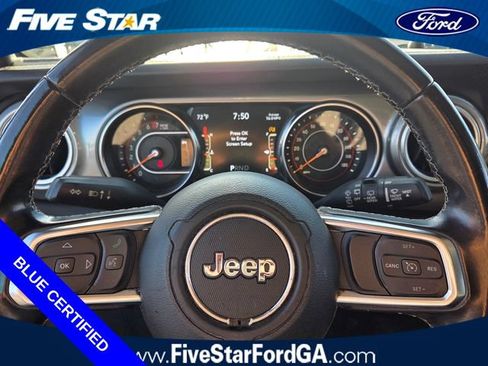 Used 2020 Jeep Wrangler Unlimited Sahara w/ Uconnect 4C Nav & Sound Group AWD/4WD image 26