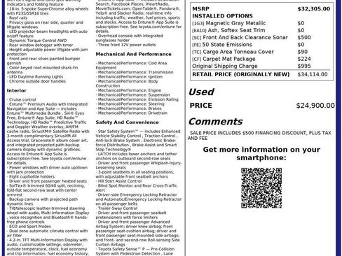 Used 2017 Toyota RAV4 Limited w/ Carpet Mat Package image 3